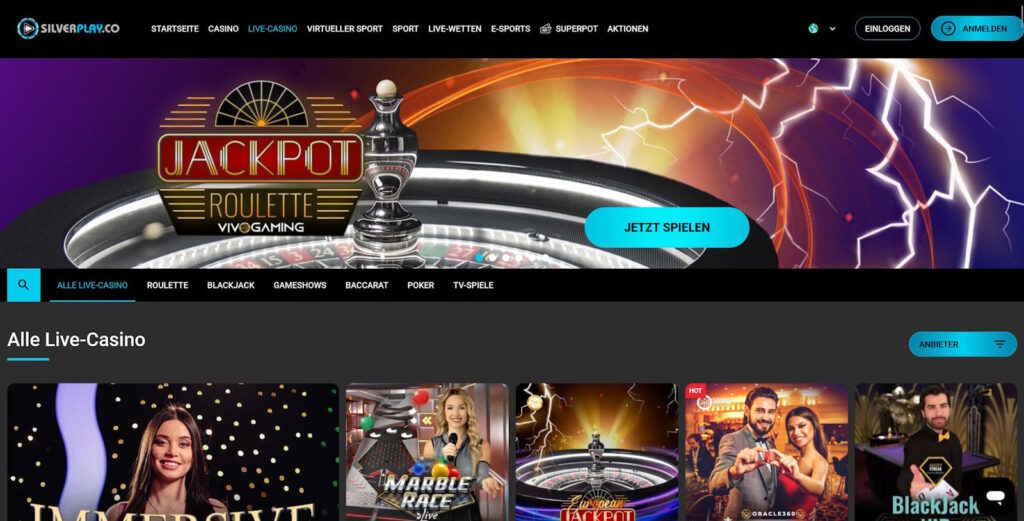 silverplay live casino